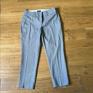 LOFT Blue and White Patterned Pants